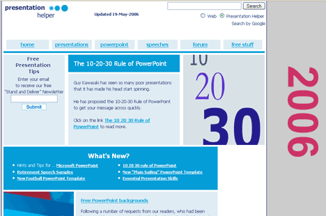 Free magazine powerpoint template picture