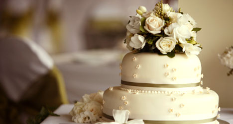 Image of a wedding cake