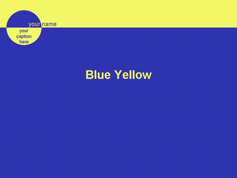 Blue Yellow