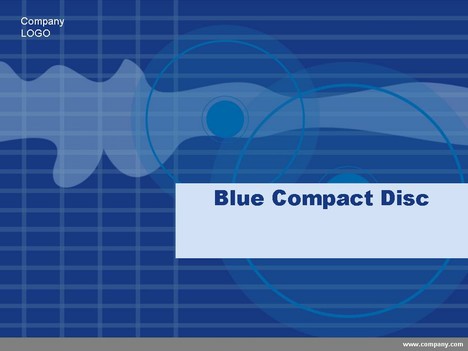 Blue Compact Disk