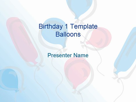 Birthday Balloons 1