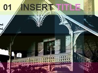 Old House Architecture PowerPoint Template thumbnail