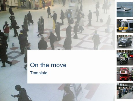 On the move Business Travel template