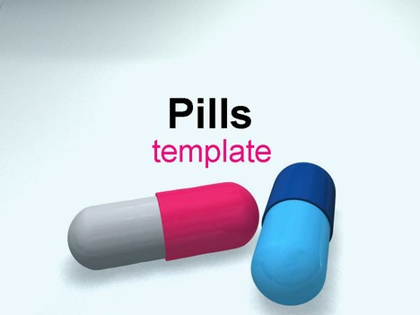 Pills medical PowerPoint template