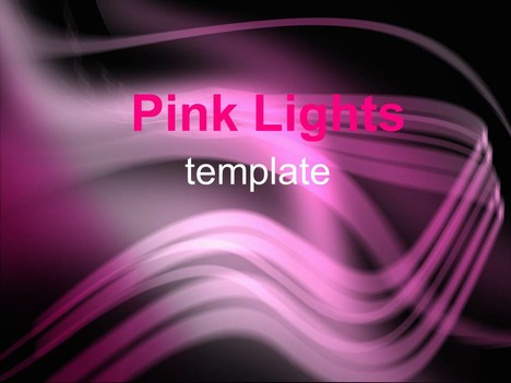 Pink lights template