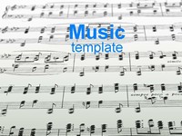 Sheet Music template