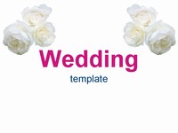 Wedding Flowers Template thumbnail