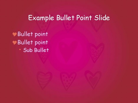 Valentine 1 Template inside page