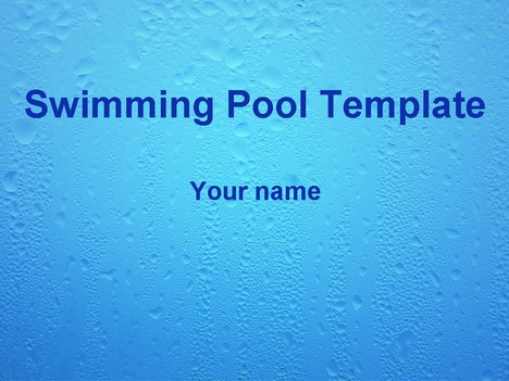 Swimming Pool Template