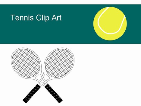 Free Tennis Clip Clip Art ball shoes racket