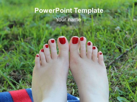 Barefoot PowerPoint Template