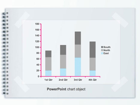 Note pad and pen business template inside page