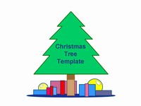 Simple Christmas Tree Template thumbnail