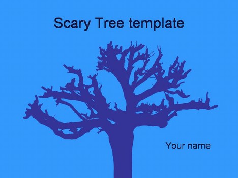 Scary Tree Template