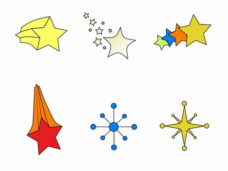 More free Star Clip Art inside page