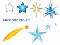 Even more star clip art thumbnail