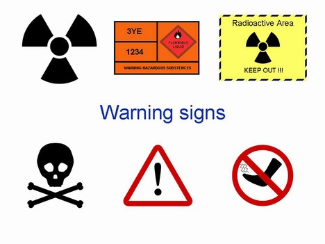 Warning signs