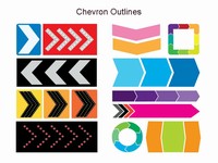 Chevron Outlines Template thumbnail