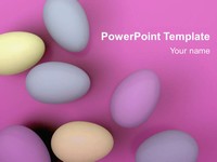 Free Pastel Easter Egg Template