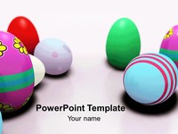 Patterned Easter Egg Template