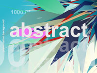 Abstract Shapes Template