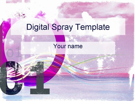 Digital Spray Template