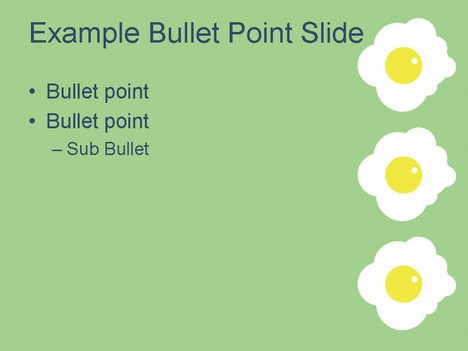 Meal PowerPoint Template inside page