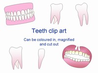 Teeth Clip Art thumbnail