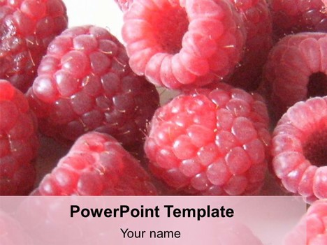 Raspberry PowerPoint Template