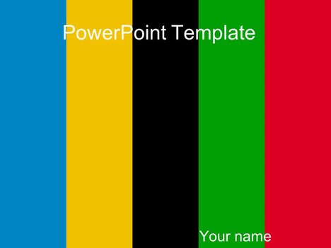 Sporting Colours Template