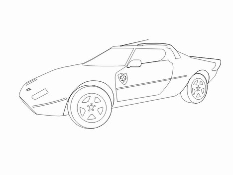 Cars Clip Art Template inside page