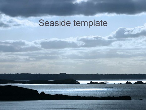Seaside Landscape Template