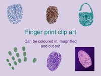 Fingerprint Clip Art thumbnail