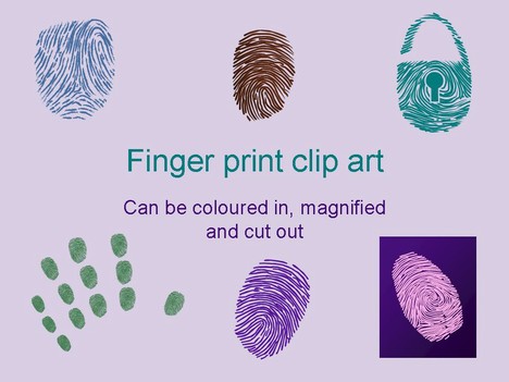 Fingerprint Clip Art