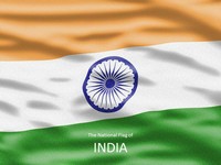Flag of India Template thumbnail