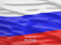 Flag of Russia Template thumbnail