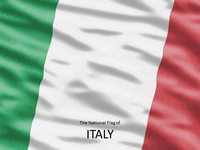 Italian Flag Template thumbnail