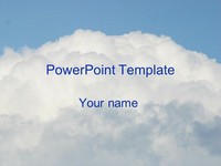 Fluffy Clouds Template thumbnail
