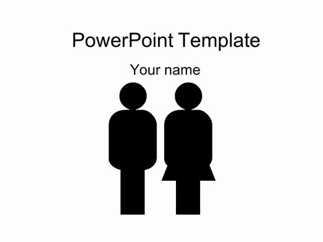 Male and Female Template