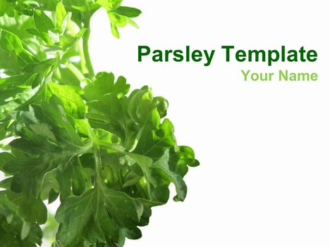 Parsley PowerPoint Template