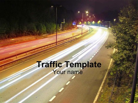 Traffic (Black) Template