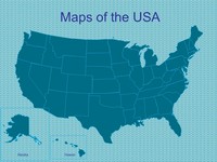 PowerPoint Maps of the USA thumbnail