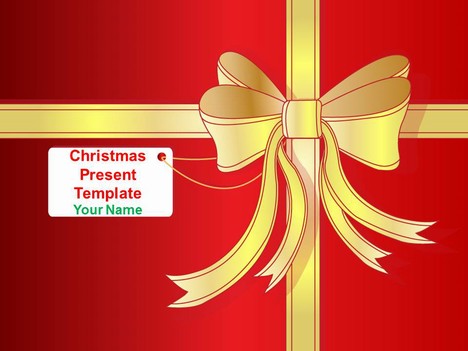 Christmas Present Template