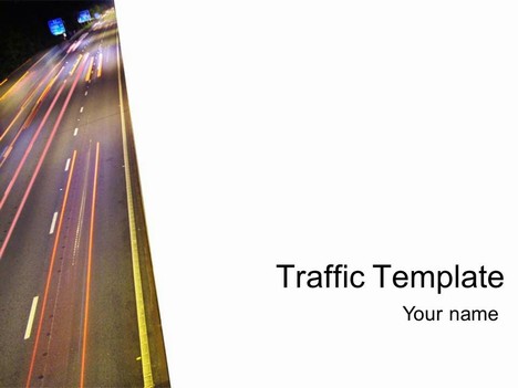 Traffic Template (white)