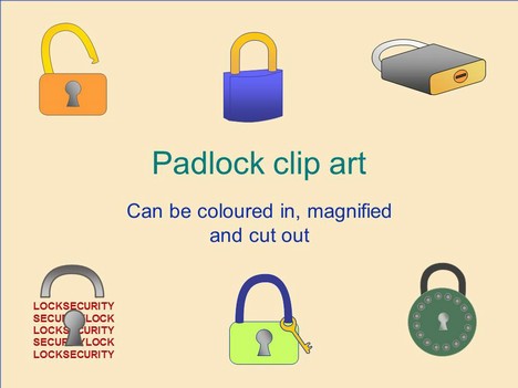 Padlock Clip Art