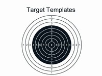Target PowerPoint Template thumbnail