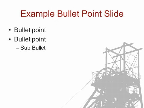 Coal Mining Template inside page