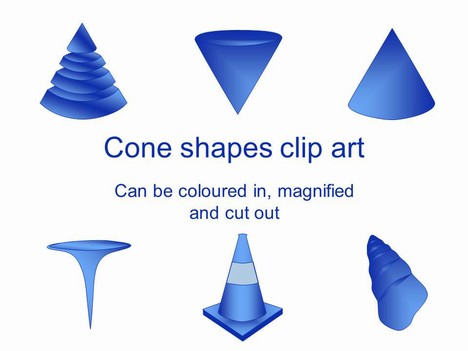 Cone Outline Clip Art