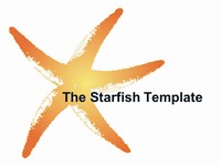 The Starfish PowerPoint Template (graphic)