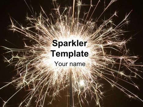 Sparkler PowerPoint Template